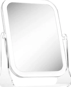 Quadratischer Kosmetikspiegel 5299 transparent