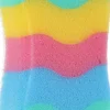 Rechteckiger 2in1-Badeschwamm, Regenbogen 10