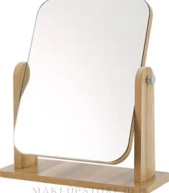 Rechteckiger Spiegel aus Holz