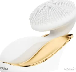Reinigendes Gesichtsmassagegerät goldfarbig