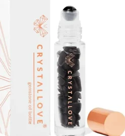 Roll-on mit Kristallen schwarzer Obsidian 10ml