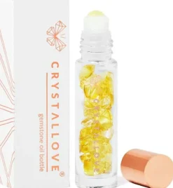 Roll-on mit Kristallen Zitronenbernstein 10 ml