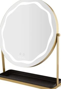 Runder LED-Kosmetikspiegel
