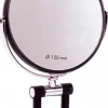 Runder Tischspiegel schwarz 15cm x7