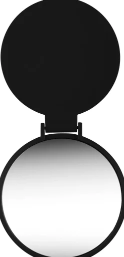 Rundes Kosmetikspiegel, 85208, schwarz