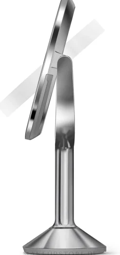 Rundspiegel 20 cm silbern