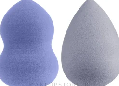 Schminkschwamm-Set 6800 violett, grau 2 St.