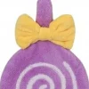 Schnelltrocknendes Handtuch an der Schnur, violett