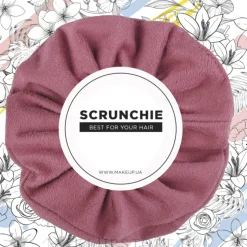 Scrunchie-Haargummi aus Ecosuede Suede Classic