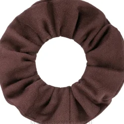 Scrunchie-Haargummi braun Suede Classic