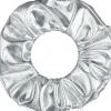 Scrunchie-Haargummi hellsilber Knit Fashion Classic