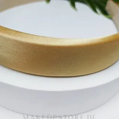 Seidiges Haarband, gold