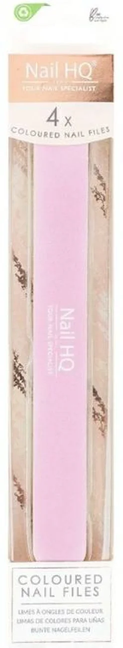 Set aus bunten Nagelfeilen