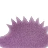 Set mit Badeschwämmen für Kinder, 3 Stk., gelbe Ente + violetter Igel + grünes Kaninchen