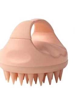 Shampoo-Bürste und Kopfhaut-Massagegerät, rosé