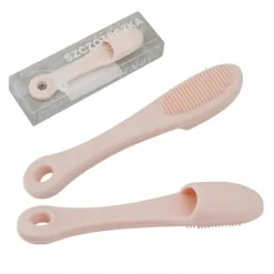 Silikonbürste zum Peeling von Lippen und Nase, AK16R, rosa