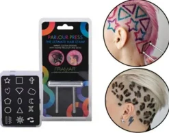 Stempel für kreatives Haarfärben