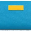 Stoff-Kosmetiktasche, blau-gelb 19x10x2 cm Freedom