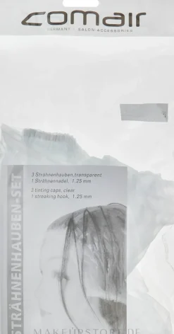 Strähnenhauben transparent 3 St.