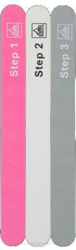 3-Stufen-Poliernagelfeilen 14 cm