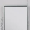 Taschenspiegel 8.5x6 cm grau