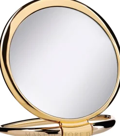 Tischspiegel AU443.3 Durchmesser 17 cm gold