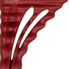Toupierkamm 218 mm rot