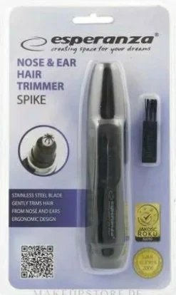 Trimmer für Nase und Ohren schwarz
