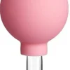 Vakuummassageglas, rosa, Größe M