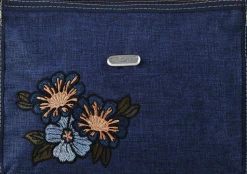 Weiche Kosmetiktasche blau 96006