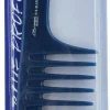 Weit gezahnter Haarkamm №619 Blue Profi Line 25 cm