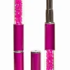 Wimpern- und Augenbrauenbürste pink