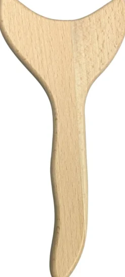 Y-förmiger Holz-Massager zur Korrektur der Figur