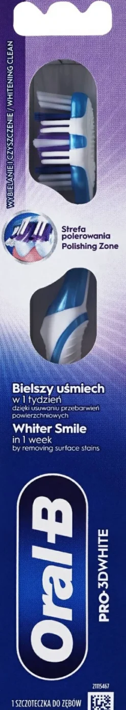 Zahnbürste „Aufhellung“, mittelweich, blau