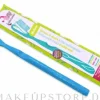 Zahnbürste aus Bioplastik mit austauschbarem Kopf mittel, blau