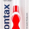 Zahnbürste extra weich weiß-rot