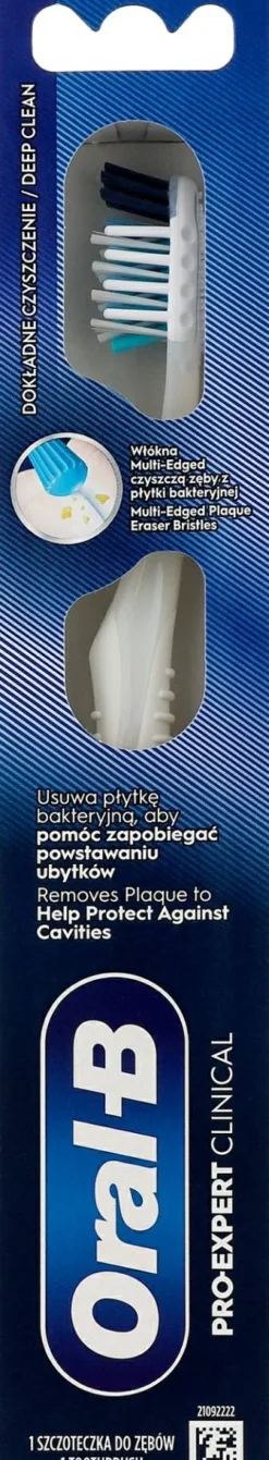 Zahnbürste, mittel Härte, weiß