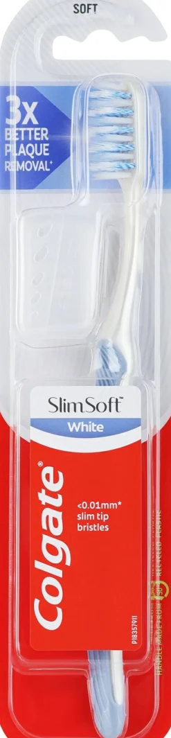 Zahnbürste, weich, blau