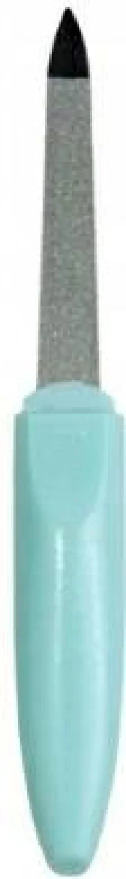 Zweiseitige Saphirnagelfeile, 12,5 cm, 2082, blau